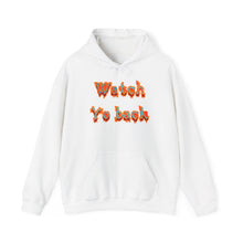 Load image into Gallery viewer, Watch you back Unisex Heavy Blend™ Hooded Sweatshirt
