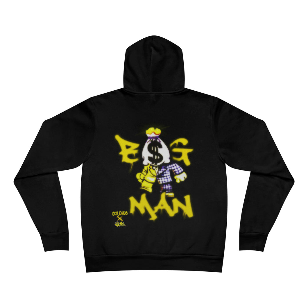 Yuk x TOPTIER Unisex Sponge Fleece Pullover Hoodies